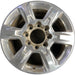 20" SIERRA 2500 PICKUP 17-19 20x8.5, 6 spoke Original OEM Wheel Rim - Front View