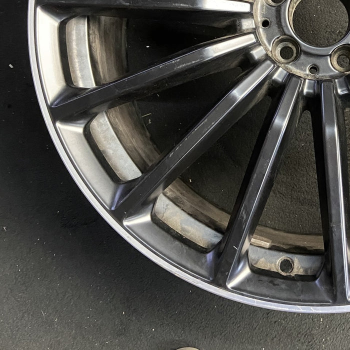 22" MERCEDES GLS-CLASS 21-25 167 Type GLS63 22x10 15 spoke black Original OEM Wheel Rim