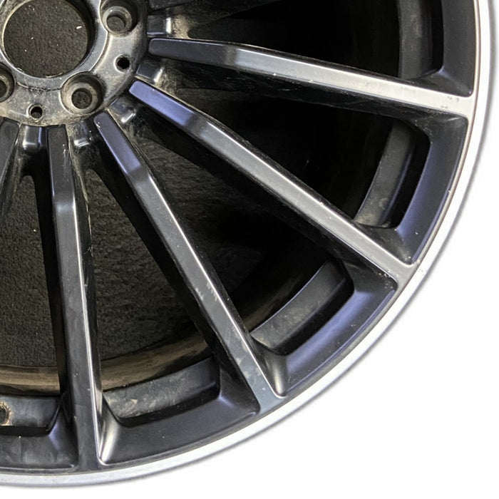 22" MERCEDES GLS-CLASS 21-25 167 Type GLS63 22x11.5 15 spoke black Original OEM Wheel Rim