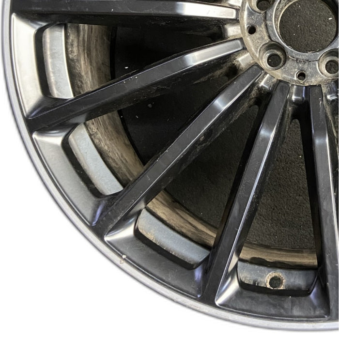 22" MERCEDES GLS-CLASS 21-25 167 Type GLS63 22x11.5 15 spoke black Original OEM Wheel Rim