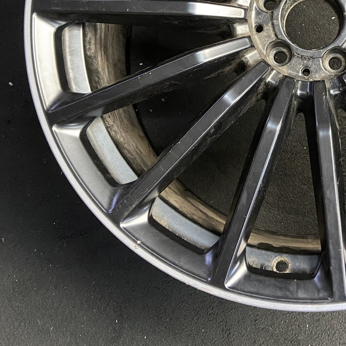 22" MERCEDES GLS-CLASS 21-25 167 Type GLS63 22x11.5 15 spoke black Original OEM Wheel Rim