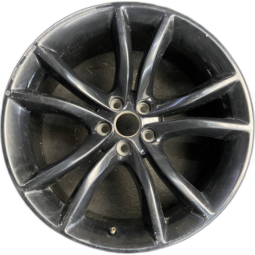 20" CHALLENGER 16-17 20x8 , 5 V spoke, Original OEM Wheel Rim - Front View