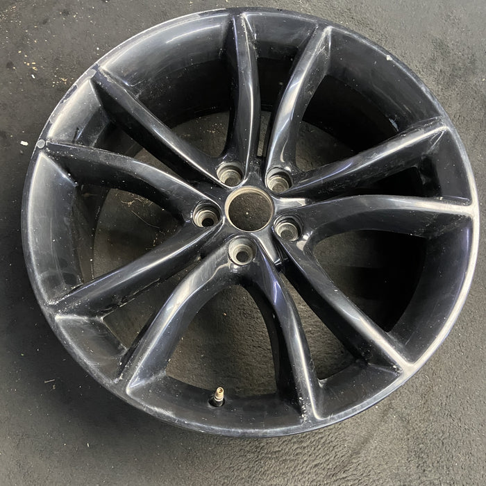 20" CHALLENGER 16-17 20x8 , 5 V spoke, Original OEM Wheel Rim - View 7