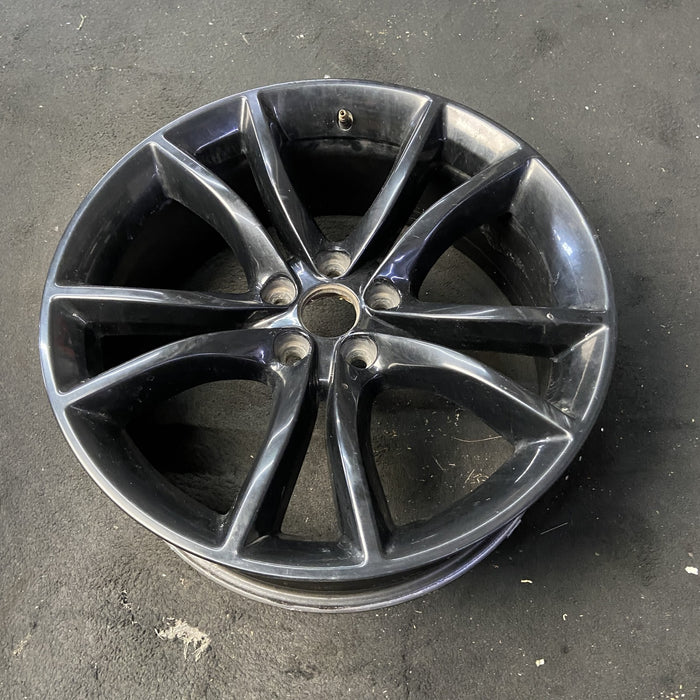 20" CHALLENGER 16-17 20x8 , 5 V spoke, Original OEM Wheel Rim - View 8