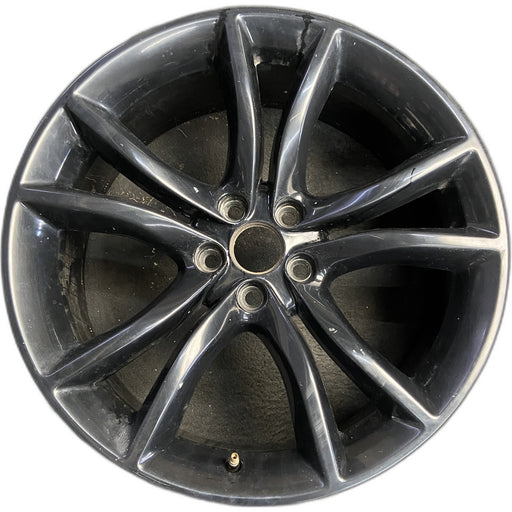 20" CHALLENGER 16-17 20x8 , 5 V spoke, Original OEM Wheel Rim - Front View