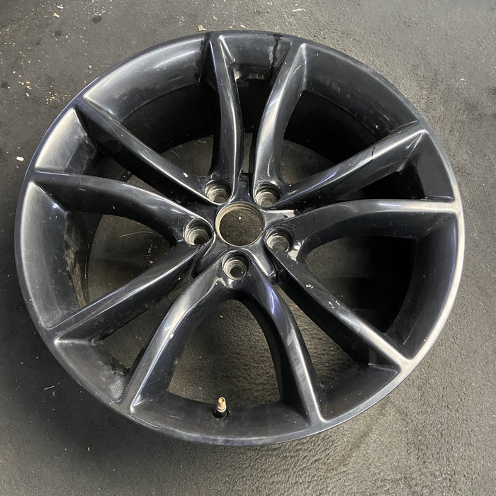 20" CHALLENGER 16-17 20x8 , 5 V spoke, Original OEM Wheel Rim - View 7