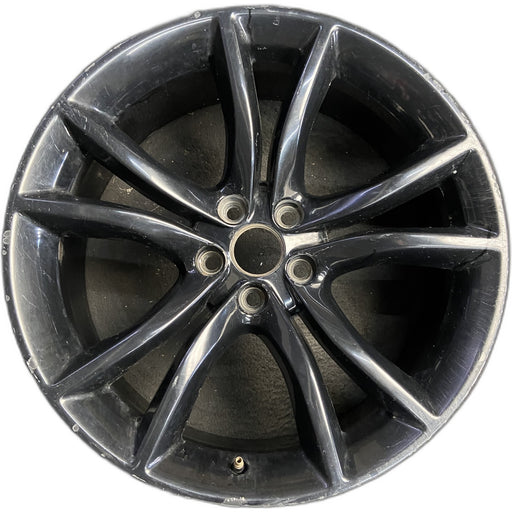20" CHALLENGER 16-17 20x8 , 5 V spoke, Original OEM Wheel Rim - Front View