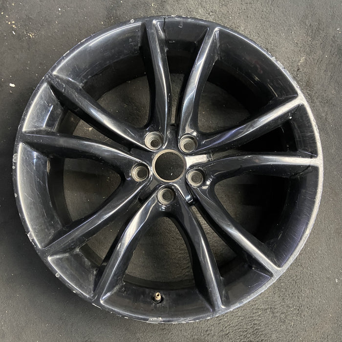 20" CHALLENGER 16-17 20x8 , 5 V spoke, Original OEM Wheel Rim - Additional View