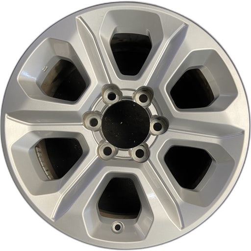 17" 4 RUNNER 14 17x7, alloy Original OEM Wheel Rim - Front View