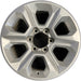 17" 4 RUNNER 14 17x7, alloy Original OEM Wheel Rim - Front View