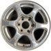 17" SIERRA 1500 PICKUP 01 17x7.5 , fully polished Original OEM Wheel Rim - Front View
