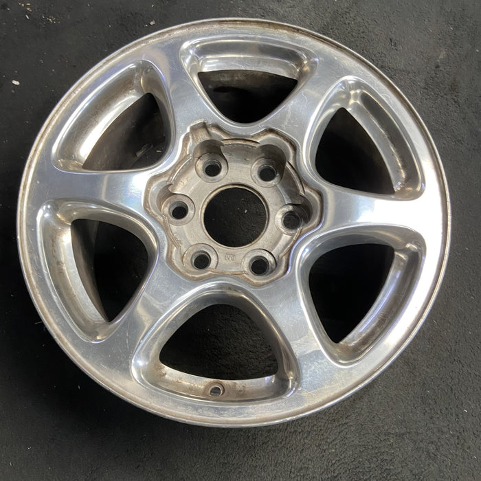 17" SIERRA 1500 PICKUP 01 17x7.5 , fully polished Original OEM Wheel Rim - View 7