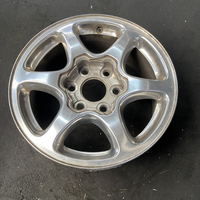 17" SIERRA 1500 PICKUP 01 17x7.5 , fully polished Original OEM Wheel Rim - View 8