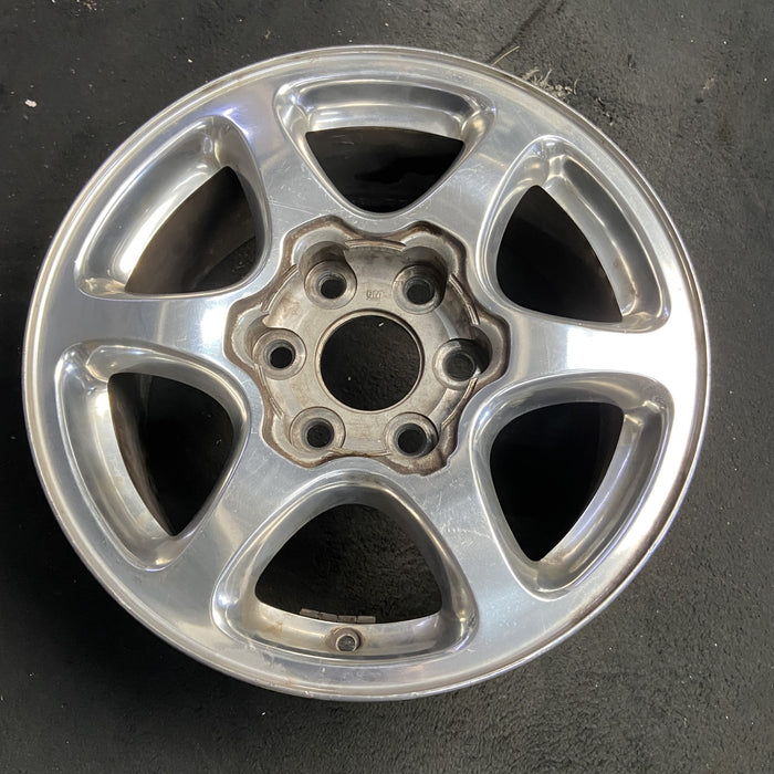 17" SIERRA 1500 PICKUP 01 17x7.5 , fully polished Original OEM Wheel Rim - View 7