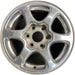 17" SIERRA 1500 PICKUP 01 17x7.5 , fully polished Original OEM Wheel Rim - Front View