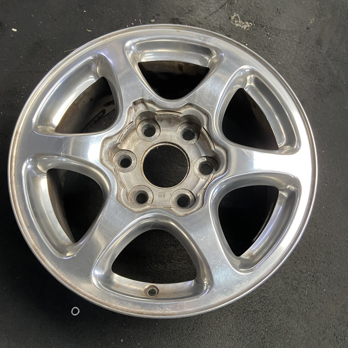 17" SIERRA 1500 PICKUP 01 17x7.5 , fully polished Original OEM Wheel Rim - View 7