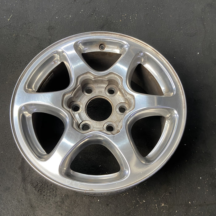 17" SIERRA 1500 PICKUP 01 17x7.5 , fully polished Original OEM Wheel Rim - View 8