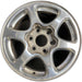 17" SIERRA 1500 PICKUP 01 17x7.5 , fully polished Original OEM Wheel Rim - Front View