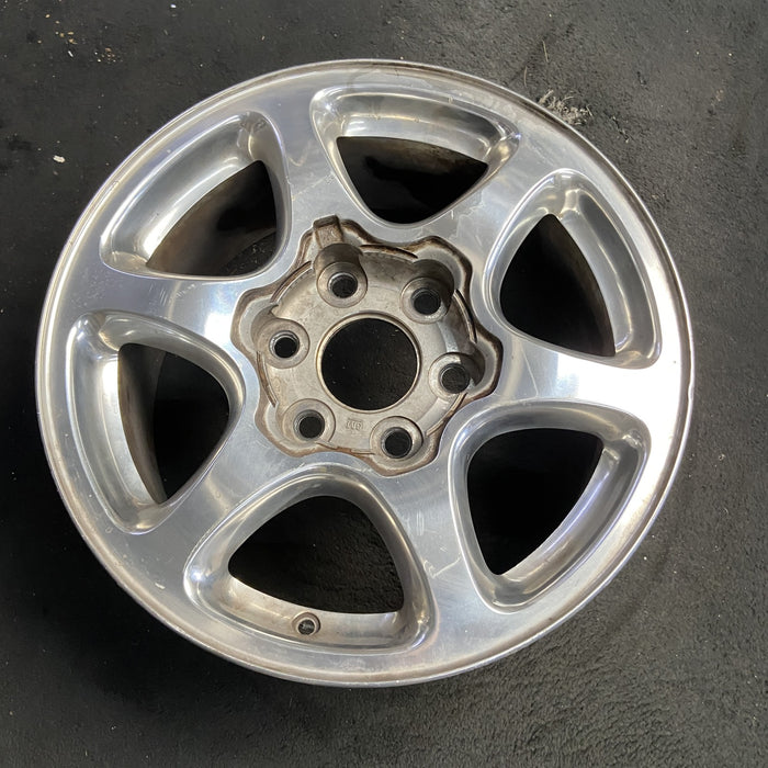 17" SIERRA 1500 PICKUP 01 17x7.5 , fully polished Original OEM Wheel Rim - View 7