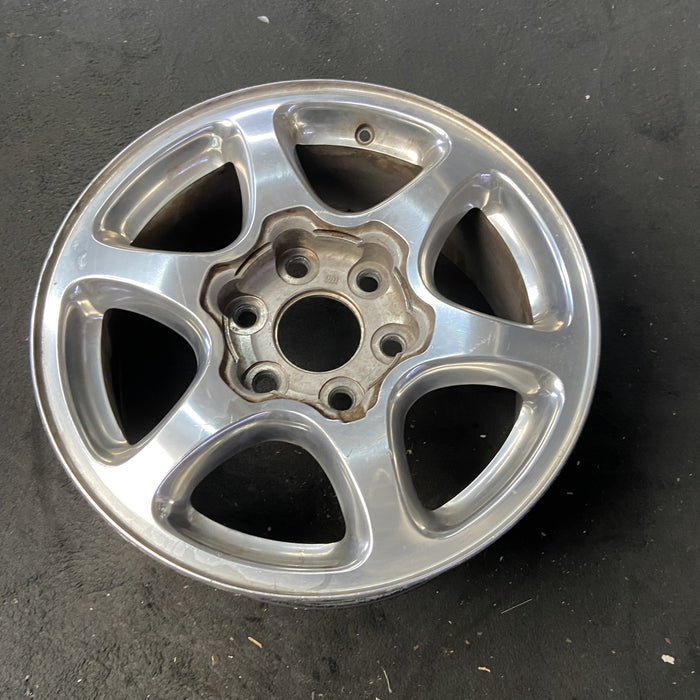 17" SIERRA 1500 PICKUP 01 17x7.5 , fully polished Original OEM Wheel Rim - View 8