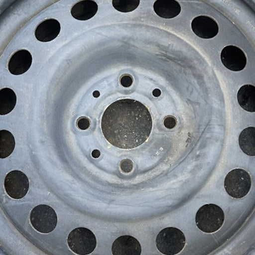 15" FIAT 500 12-13 , 15x6, steel Original OEM Wheel Rim - Angle View