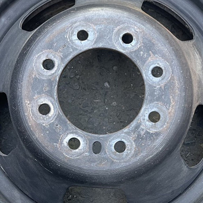 17" DODGE 3500 PICKUP 03-04 DRW Original OEM Wheel Rim - Angle View