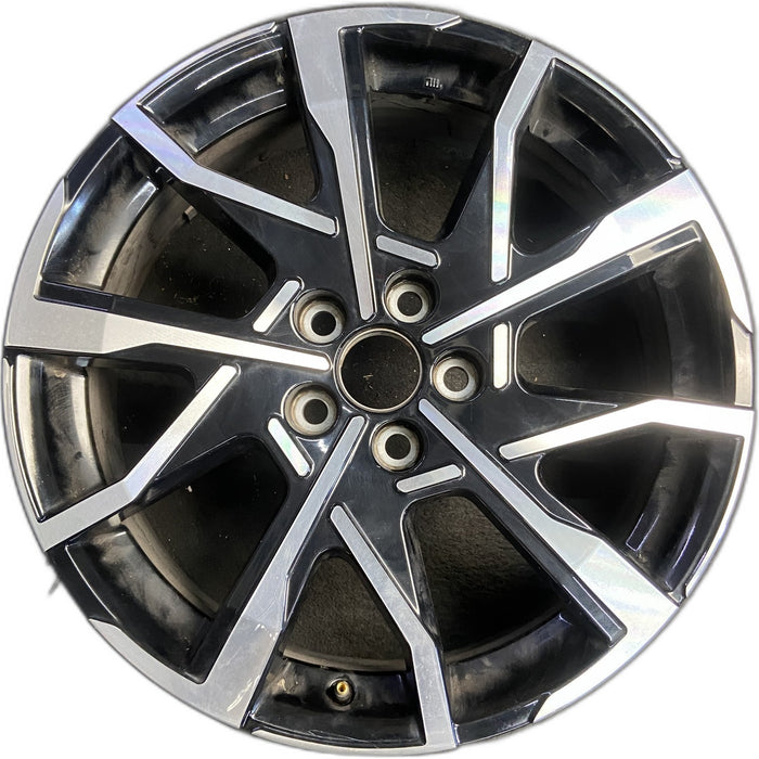 19" PRIUS 23-24 Prius Prime, 19x6.5 Original OEM Wheel Rim - Front View