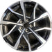 19" PRIUS 23-24 Prius Prime, 19x6.5 Original OEM Wheel Rim - Front View