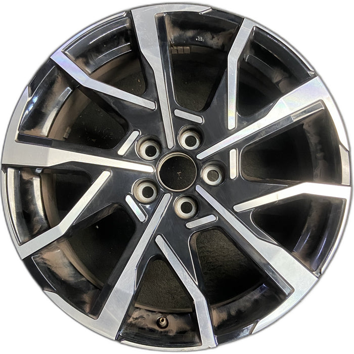 19" PRIUS 23-24 Prius Prime, 19x6.5 Original OEM Wheel Rim - Front View