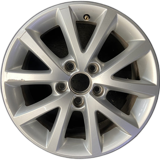 16" JETTA 10 VIN J , , 16x6.5, alloy, 10 spoke, Sedona Original OEM Wheel Rim - Front View