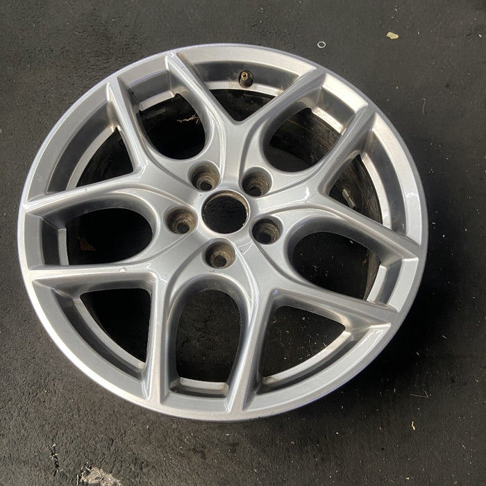 17" FOCUS 15-16 17x7 alloy 10 spoke 5 Y spoke argent Original OEM Wheel Rim