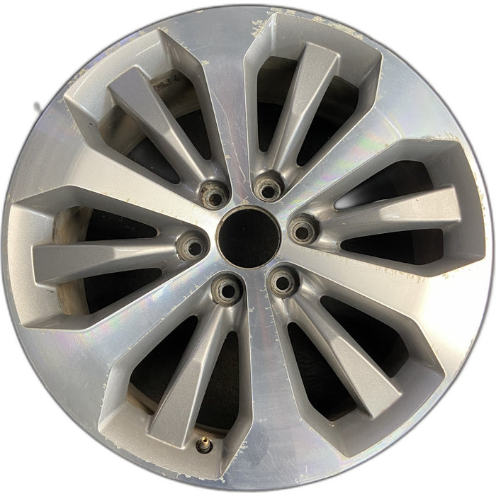 20" FORD F150 PICKUP 17 20x8.5, 12 spoke, , flash gray pockets Original OEM - Front View