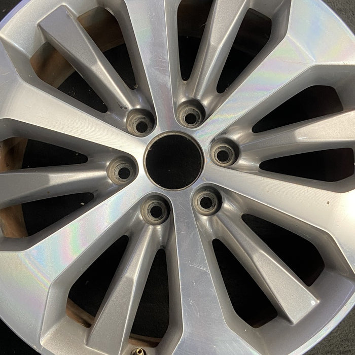 20" FORD F150 PICKUP 17 20x8.5 12 spoke machined face flash gray pockets Original OEM Wheel Rim