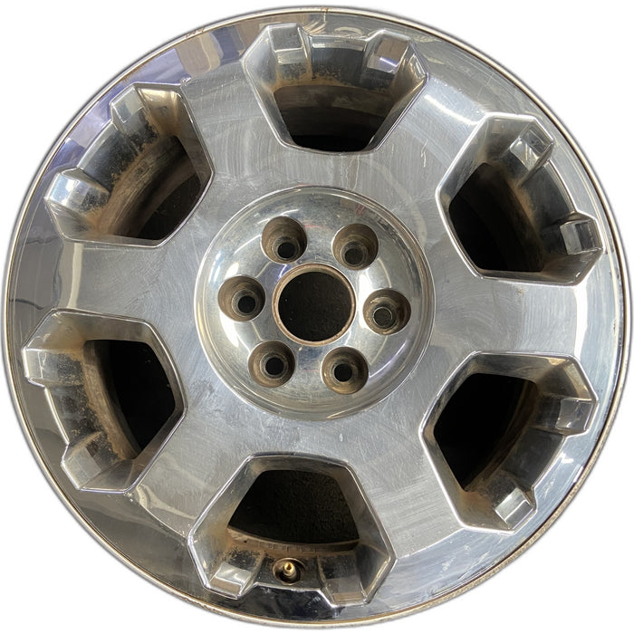 20" FORD F150 PICKUP 09-12 20x8.5, 6 spoke, chrome Original OEM Wheel Rim - Front View