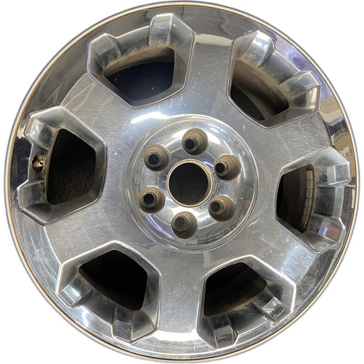 20" FORD F150 PICKUP 09-12 20x8.5, 6 spoke, chrome Original OEM Wheel Rim - Front View
