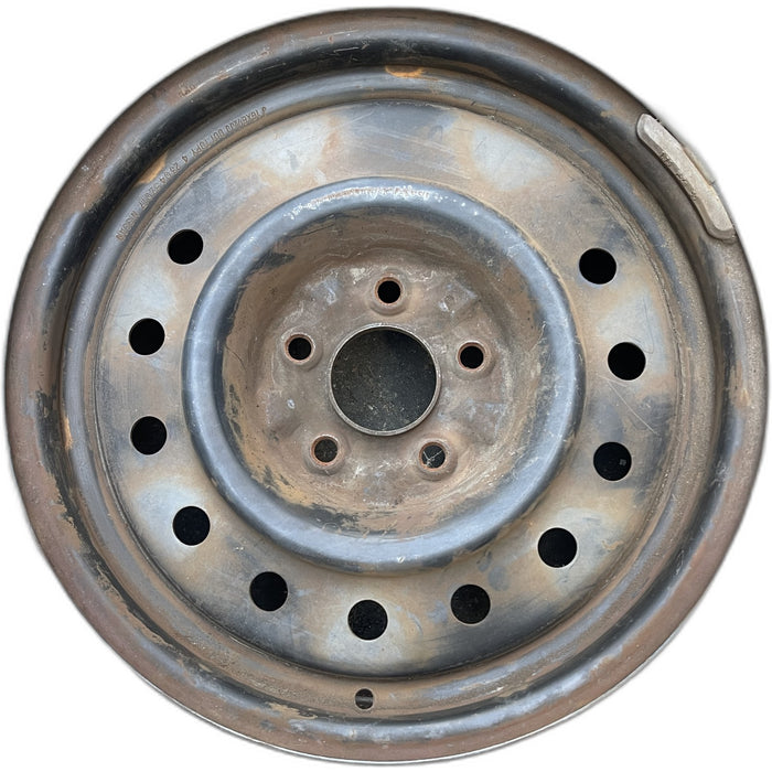 16" ALTIMA 05-06 16x6.5, steel, 11 hole Original OEM Wheel Rim - Front View