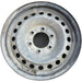 16" FRONTIER 01 16x7, steel , 20 round holes Original OEM Wheel Rim - Front View