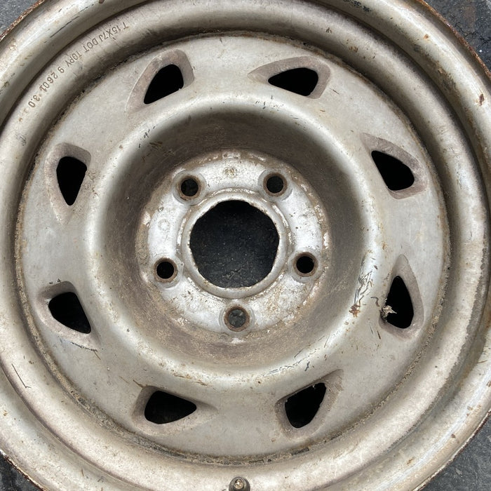 15" BLAZER S10/JIMMY S15 95-97 4x2, 15x7, steel Original OEM Wheel Rim - Angle View