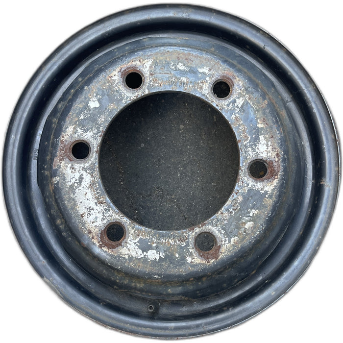 15" SPRINTER 3500 02-06 15x5.5 steel, Original OEM Wheel Rim - Front View