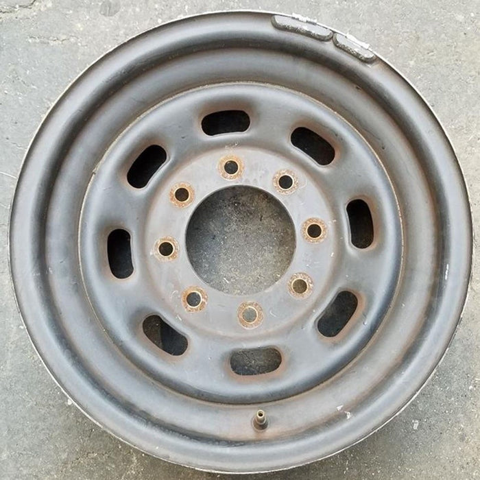 16" EXCURSION 00 , steel Original OEM Wheel Rim - Front View
