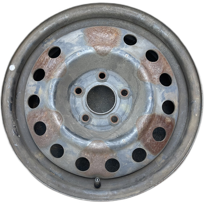 16" MAGENTIS 07-10 16x6.5, steel Original OEM Wheel Rim - Front View
