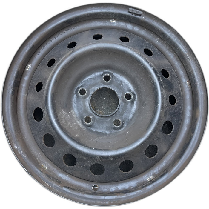 16" ALTIMA 07-12 16x7, steel Original OEM Wheel Rim - Front View