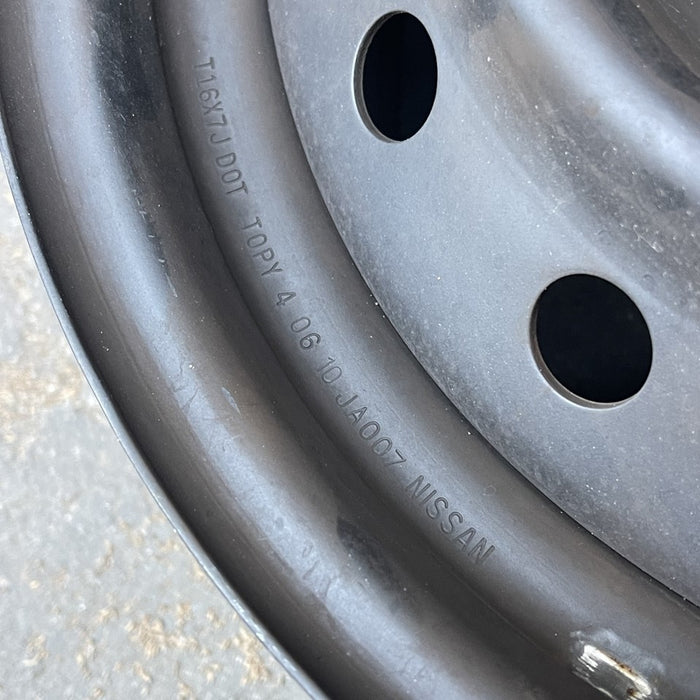 16" ALTIMA 07-12 16x7, steel Original OEM Wheel Rim - View 9
