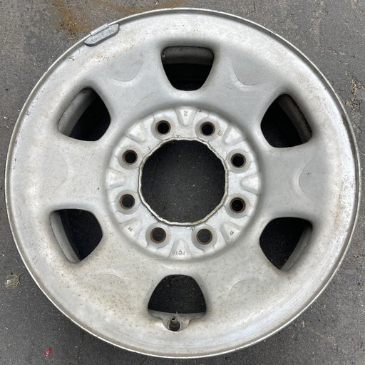 16" SIERRA 2500 PICKUP 07 , 16x7 Original OEM Wheel Rim - Front View