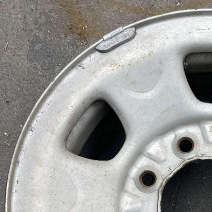 16" SIERRA 2500 PICKUP 07 , 16x7 Original OEM Wheel Rim - Side Profile