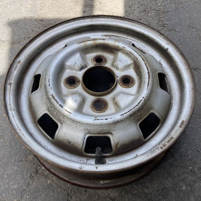 12" FIREFLY 85-86 12x4 silver Original OEM Wheel Rim