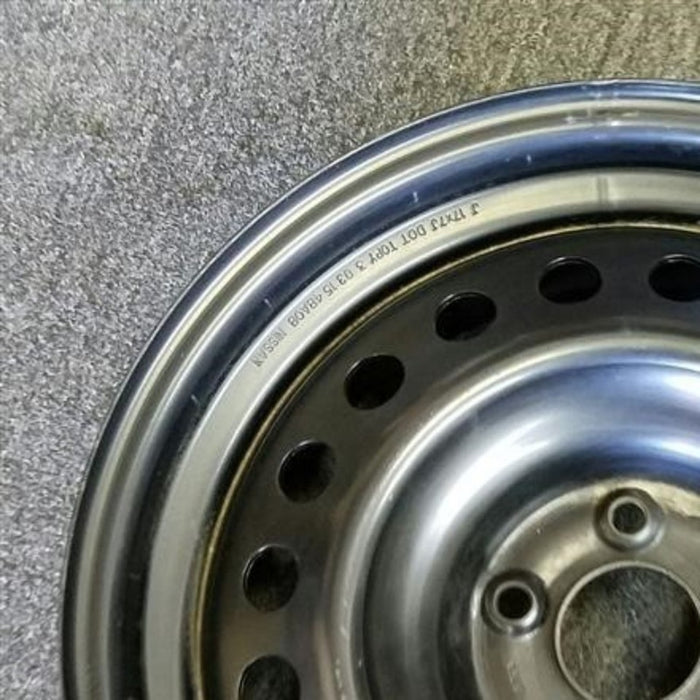17" ROGUE 14-20 17x7, steel Original OEM Wheel Rim - Side Profile