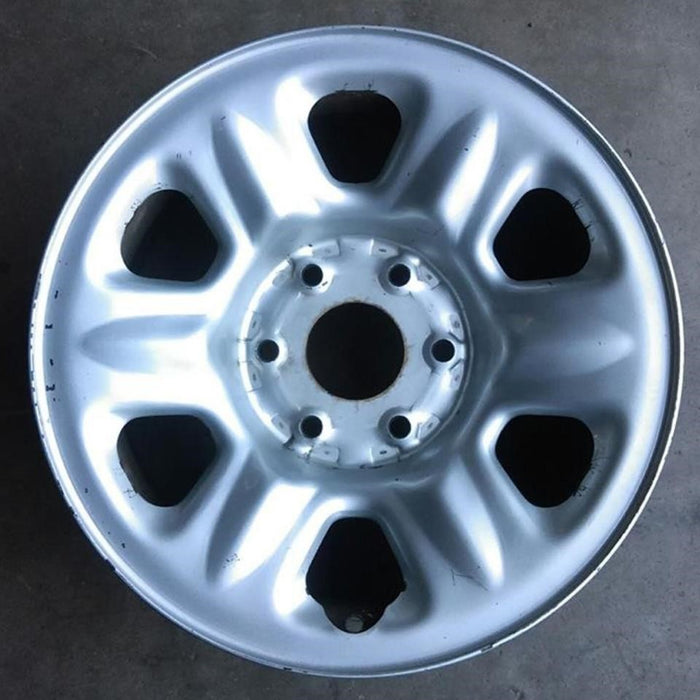 17" TITAN 04-07 17x7.5, steel Original OEM Wheel Rim - Front View
