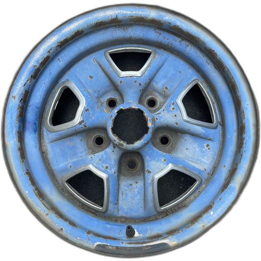 14" CUTLASS 78-83 14x6, Super Stock Original OEM Wheel Rim - Front View
