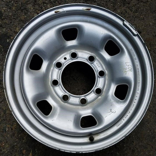 17" DODGE 2500 PICKUP 14 17x7.5 Original OEM Wheel Rim - Front View